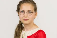 Яна Астафьева, учащаяся Детской школы искусств имени А.В. Лепешкина'