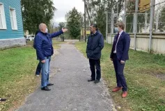 Глава МСУ Владимир Кочетков встретился с жителями улицы Слепнёва