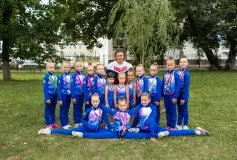 Коллектив спортивного клуба «Виктория».'