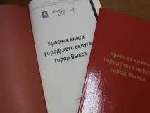 В архив организационно-правового отдела передана на хранение «Красная книга городского округа город Выкса»