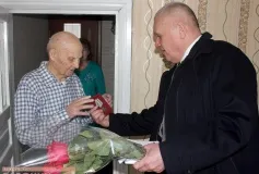 Вручение медалей "75 лет Победы в Великой Отечественной Войне"