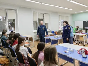 В апреле 2024 года в ГБУ ДО «ДСООЦ «Лазурный  проведена большая профилактическая работа в рамках развития культуры безопасности жизнедеятельности в рамках смены «Твой след»