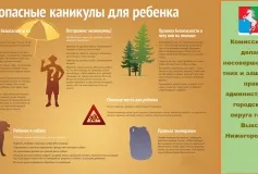 Безопасные каникулы для ребенка.