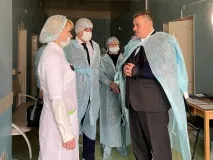 Министр здравоохранения Нижегородской области Александр Смирнов посетил Выксунскую ЦРБ