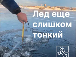 На реках и озерах Выксы начался ледостав