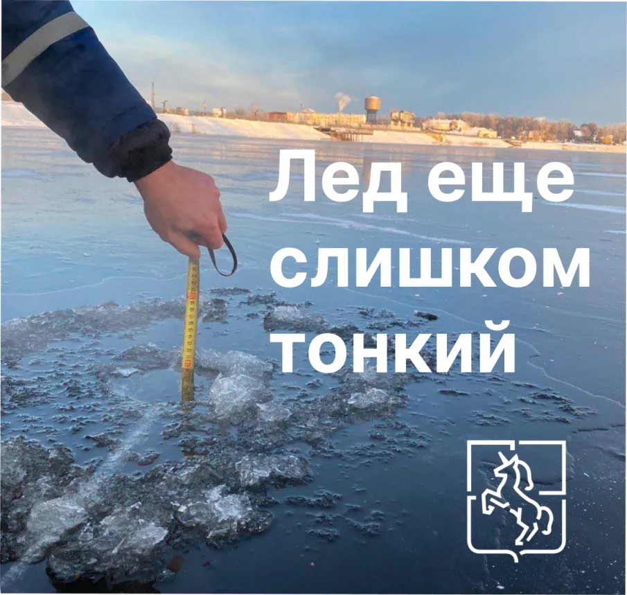 На реках и озерах Выксы начался ледостав