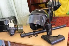 18 февраля 2021 года в МБОУ Шиморская СШ сотрудники выксунской полиции провели Урок мужества.