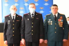 Сотрудники Выксунской Госавтоинспекции были награждены медалями МЧС России