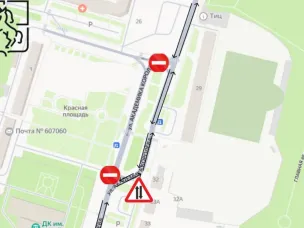 Изменения в схеме движения на участках автодорог по улицам Академика Королева и Степана Разина