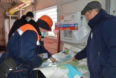В округе прошла штабная тренировка по предупреждению ЧС из-за неблагоприятных погодных условий