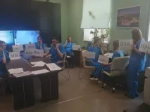 Нижегородские медики присоединились к мировому флешмобу #COVIDнепобедит