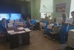 Нижегородские медики присоединились к мировому флешмобу #COVIDнепобедит