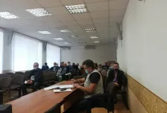 24 сентября 2021 года в здании администрации городского округа город Выкса, под руководством начальника управления по делам гражданской обороны, чрезвычайным ситуациям, пожарной безопасности и мобилизационной работе городского округа Игоря Шолохова
