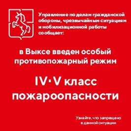 Установлен IV-V класс пожароопасности. Посещение лесов запрещено
