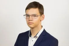 Алексей Поляков, учащийся школы №8'