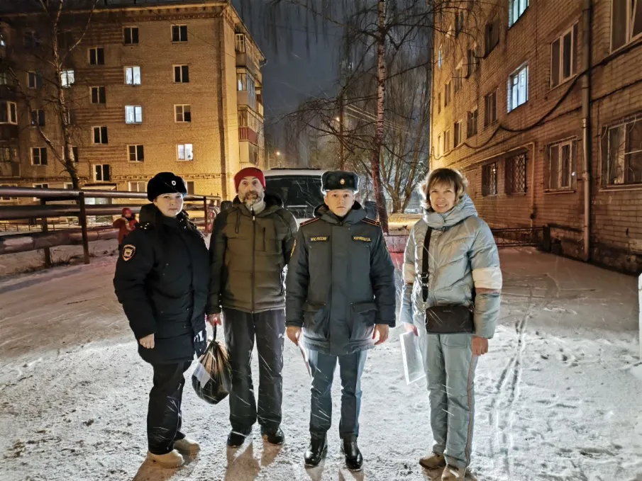В округе  состоялся межведомственный рейд "Ночной город"