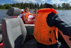 Отдыхающим рассказали о правилах поведения на водных объектах